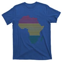 Black History Month African Map Gift T-Shirt