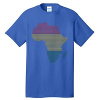 Black History Month African Map Gift Tall T-Shirt