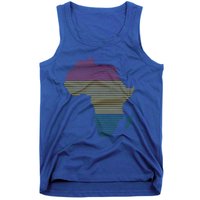 Black History Month African Map Gift Tank Top