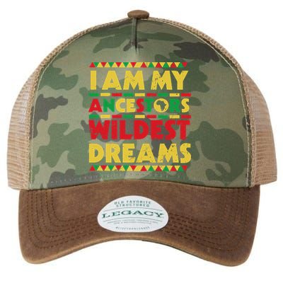 Black History Month Tee , Ancestors Wildest Dreams Legacy Tie Dye Trucker Hat