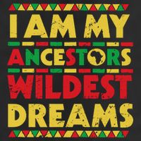 Black History Month Tee , Ancestors Wildest Dreams Microfiber Hand Towel