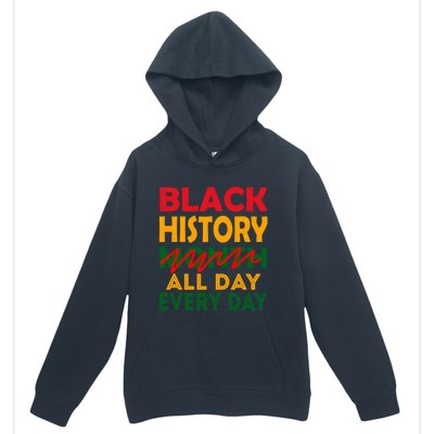 Black History Month All Day Every Day African American Pride Gift Urban Pullover Hoodie