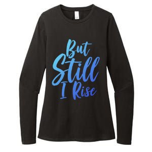 Black History Month But Still I Rise Great Gift Womens CVC Long Sleeve Shirt