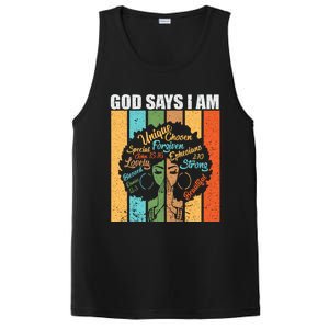 Black History Month Black African American Gift PosiCharge Competitor Tank