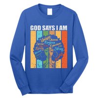 Black History Month Black African American Gift Long Sleeve Shirt