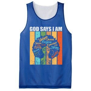 Black History Month Black African American Gift Mesh Reversible Basketball Jersey Tank