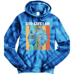 Black History Month Black African American Gift Tie Dye Hoodie