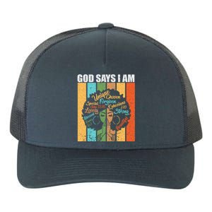 Black History Month Black African American Gift Yupoong Adult 5-Panel Trucker Hat