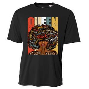 Black History Month Shirts Juneteenth Shirts For Black Queen Cooling Performance Crew T-Shirt