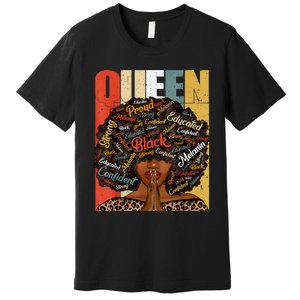 Black History Month Shirts Juneteenth Shirts For Black Queen Premium T-Shirt