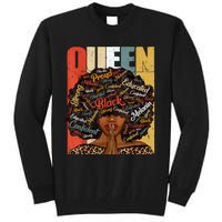 Black History Month Shirts Juneteenth Shirts For Black Queen Tall Sweatshirt