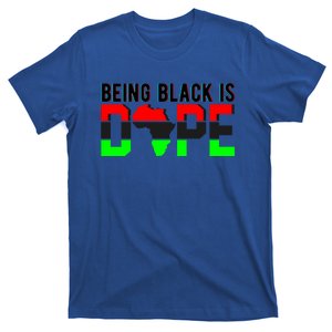 Black History Month Being Black Is Dope Africa Gift T-Shirt