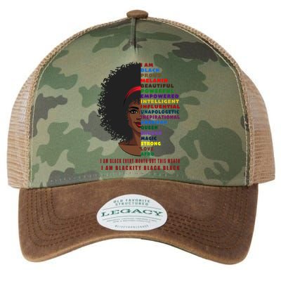 Black History Month Funny Gift Melanin Black Magic Cute Gift Legacy Tie Dye Trucker Hat