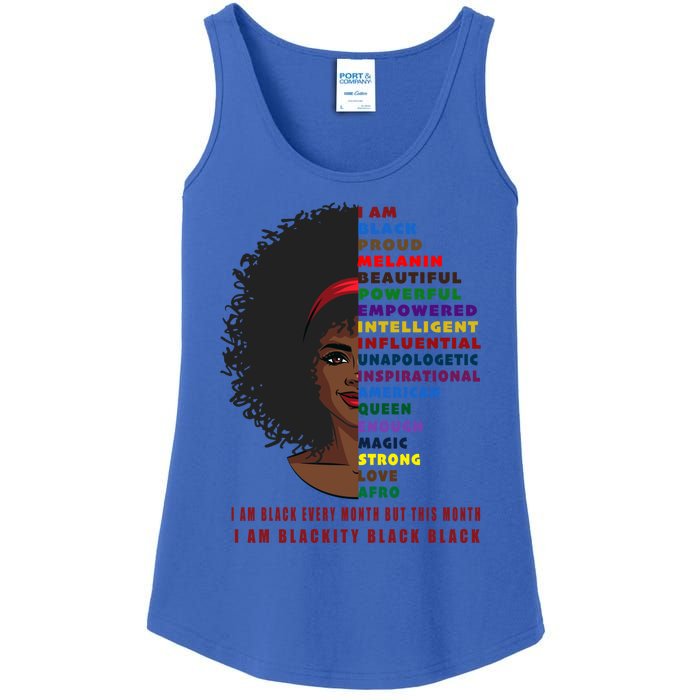 Black History Month Funny Gift Melanin Black Magic Cute Gift Ladies Essential Tank