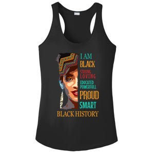 Black History Month Funny Gift Ladies PosiCharge Competitor Racerback Tank