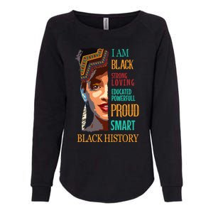 Black History Month Funny Gift Womens California Wash Sweatshirt