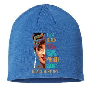 Black History Month Funny Gift Sustainable Beanie