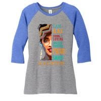 Black History Month Funny Gift Women's Tri-Blend 3/4-Sleeve Raglan Shirt