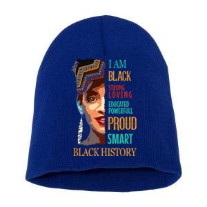 Black History Month Funny Gift Short Acrylic Beanie