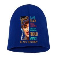 Black History Month Funny Gift Short Acrylic Beanie