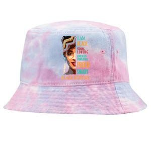 Black History Month Funny Gift Tie-Dyed Bucket Hat