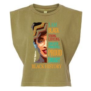 Black History Month Funny Gift Garment-Dyed Women's Muscle Tee