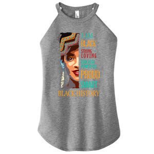 Black History Month Funny Gift Women's Perfect Tri Rocker Tank