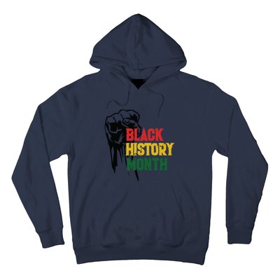 Black History Month Fist All Year Hoodie