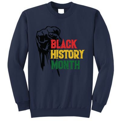 Black History Month Fist All Year Sweatshirt