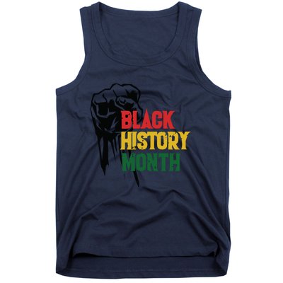 Black History Month Fist All Year Tank Top