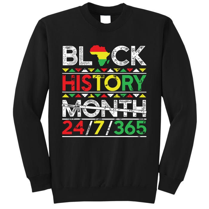 Black History Month 247365 African Melanin Black Sweatshirt