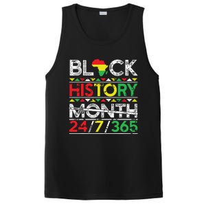 Black History Month 247365 African Melanin Black PosiCharge Competitor Tank