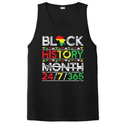 Black History Month 247365 African Melanin Black PosiCharge Competitor Tank