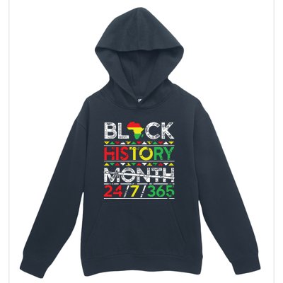 Black History Month 247365 African Melanin Black Urban Pullover Hoodie