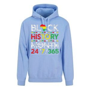 Black History Month 247365 African Melanin Black Unisex Surf Hoodie