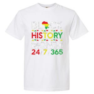 Black History Month 247365 African Melanin Black Garment-Dyed Heavyweight T-Shirt