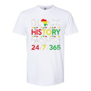 Black History Month 247365 African Melanin Black Softstyle CVC T-Shirt