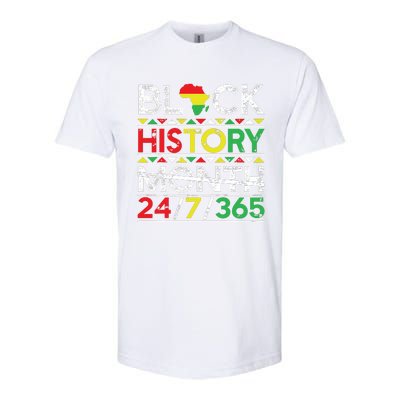 Black History Month 247365 African Melanin Black Softstyle CVC T-Shirt