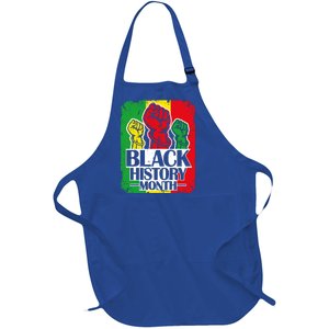 Black History Month Melanin Blm African Freedom Juneteenth Cute Gift Full-Length Apron With Pockets