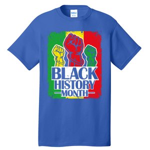 Black History Month Melanin Blm African Freedom Juneteenth Cute Gift Tall T-Shirt