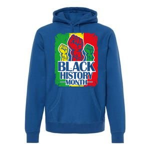 Black History Month Melanin Blm African Freedom Juneteenth Cute Gift Premium Hoodie