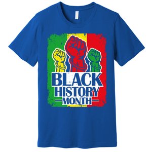 Black History Month Melanin Blm African Freedom Juneteenth Cute Gift Premium T-Shirt