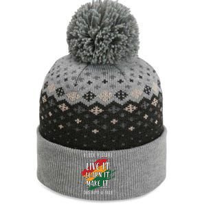 Black History Month 2024 Live It Learn It Make It 365 Days The Baniff Cuffed Pom Beanie