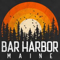 Bar Harbor Maine Me Great Gift Retro Vintage 70s 80s 90s Gift Hat