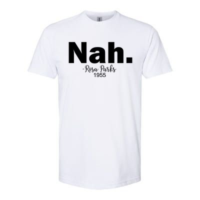 Black History Month Nah African American Heritage Gift Softstyle® CVC T-Shirt