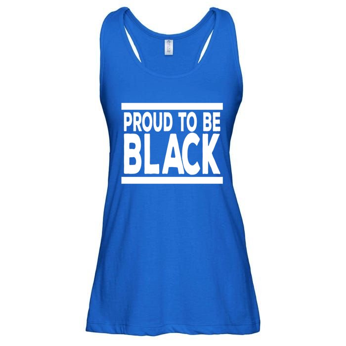 Black History Month Proud To Be Black History Cool Gift Ladies Essential Flowy Tank