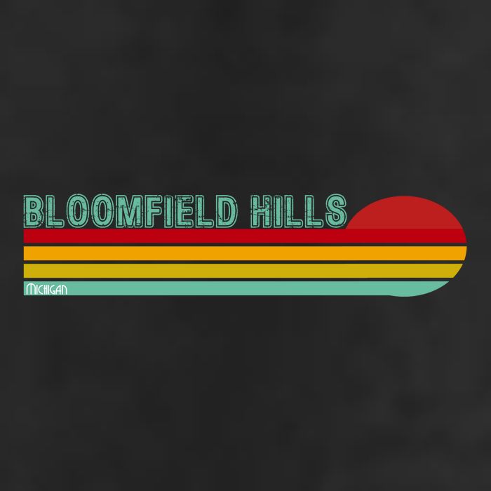 Bloomfield Hills Michigan Cool Comfort Performance Bucket Hat