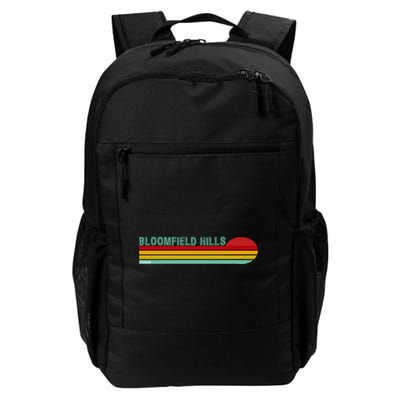 Bloomfield Hills Michigan Backpack