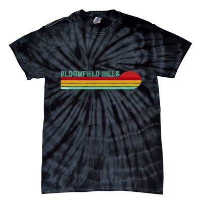Bloomfield Hills Michigan Tie-Dye T-Shirt
