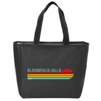 Bloomfield Hills Michigan Zip Tote Bag
